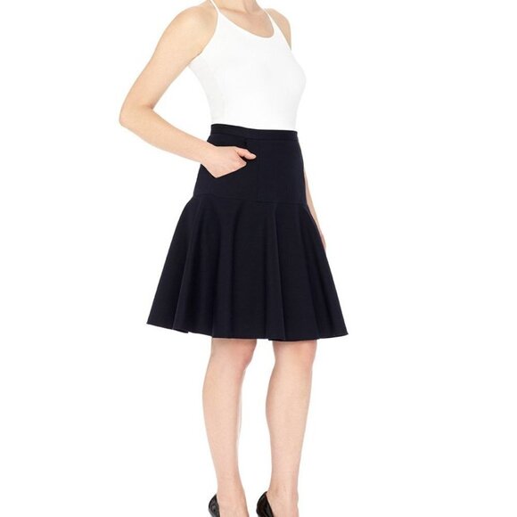 Project Gravitas The Althea Tennis Skirt Navy Blue 8 - Picture 4 of 13